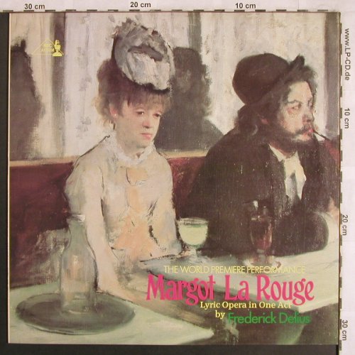 Delius,Frederick: Margot la Rouge, in french, BBC(REGL 458), UK,vg+/m-, 1982 - LP - L7828 - 5,00 Euro