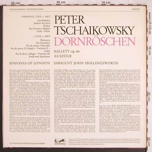 Tschaikowsky,Peter: Dornröschen Ballett - Auszüge,op.66, Eurodisc(70 420 KK), D,Mono,  - LP - L7867 - 6,00 Euro