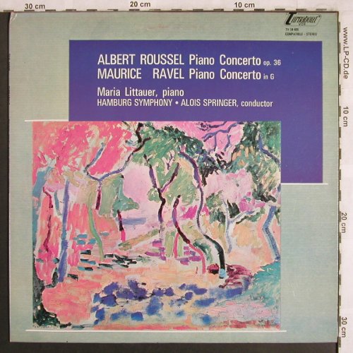 Roussel,Albert / Ravel: Piano Concerto op.36 / in G, Turnabout Vox(TV-S 34405), US,  - LP - L7876 - 12,50 Euro