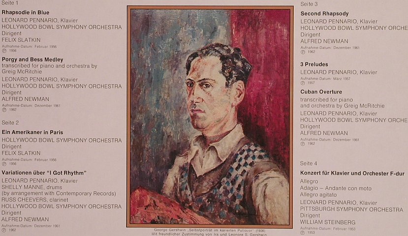 Gershwin,George: Das Grosse Gershwin Album, Foc, EMI(C 147-81 633/34), D,  - 2LP - L7894 - 7,50 Euro
