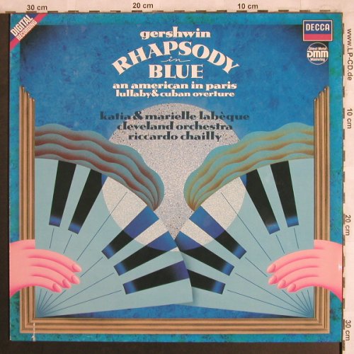 Gershwin,George: Rhapsody In Blue/AnAmerican i Paris, Decca(6.43431 AZ), D, 1987 - LP - L7898 - 7,50 Euro
