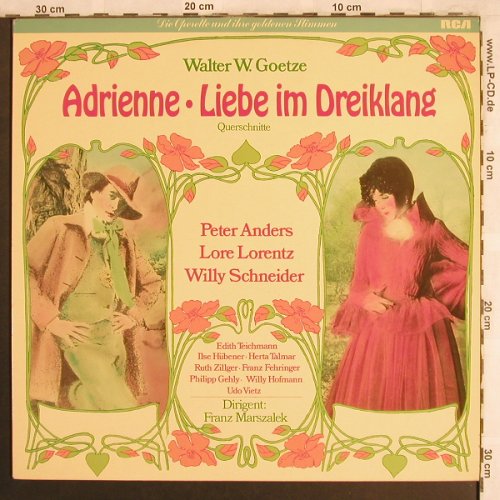 Goetze,Walter W.: Adrienne, Liebe imDreiklang,Quersch, RCA Victrola(VL 30373), D, 1982 - LP - L7901 - 6,00 Euro