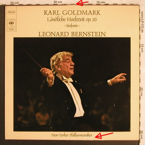 Goldmark,Karl: Ländliche Hochzeit op.26, CBS(61069), NL, m /vg+, 1977 - LP - L7902 - 4,00 Euro