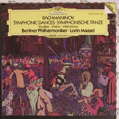 Rachmaninov,Sergej: Symphonic Dances/Intermezzo/Vocalis, D.Gr.(410 894-1), D, 1984 - LP - L7925 - 7,50 Euro
