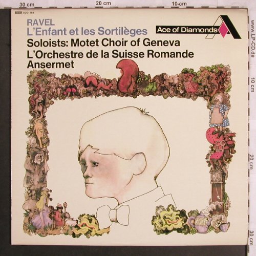 Ravel,Maurice: L'Enfant et les Sortileges, Ace of Diamonds(SDD 168), UK, 1967 - LP - L7938 - 7,50 Euro