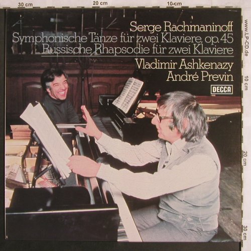 Rachmaninoff,Sergei: Symphonische Tänze 2 Klaviere,op.45, Decca(6.42068 AW), D,vg+/m-, 1979 - LP - L7945 - 5,00 Euro