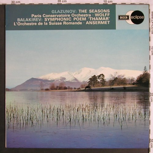 Glazunov,Alexander / Balakirev: The Seasons / Symponic Poem, Decca Eclipse(ECS 642), UK, Ri,  - LP - L7959 - 7,50 Euro