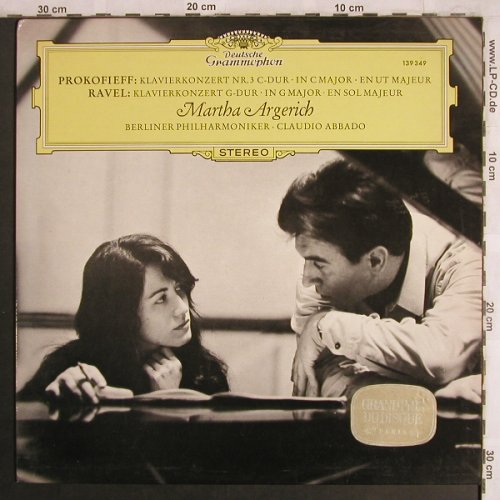 Prokofieff,Serge / Maurice Ravel: Klavierkonzert Nr.3/Klavierkonzert, D.Gr.(139 349), D / I,  - LP - L7983 - 9,00 Euro