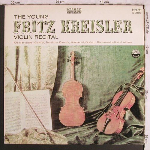 Kreisler,Fritz: The Young,guest John McCormack, Everest(3258), US,  - LP - L8015 - 12,50 Euro