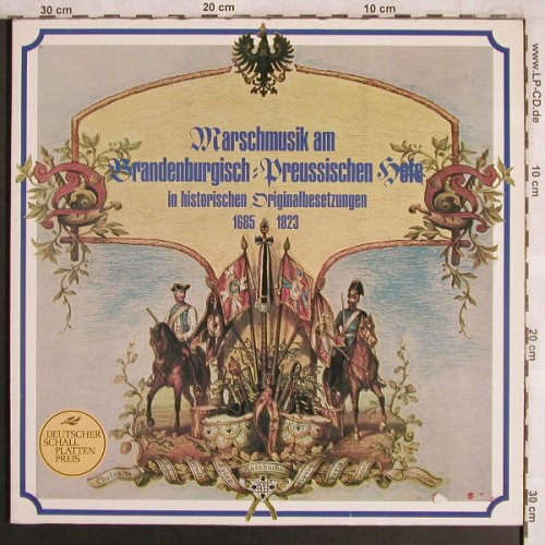 V.A.Marschmusik am Brandenburgisch-: Preußische Hofe, 22 Tr., Foc, Telefunken(6.41017 AS), D, 1967 - LP - L8032 - 6,00 Euro