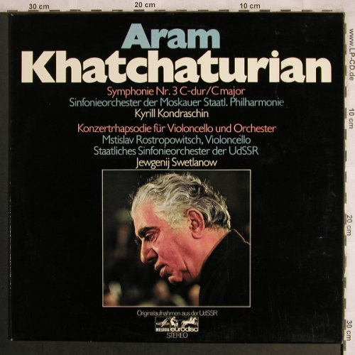 Khachaturian,Aram: Symphonie Nr.3 C-Dur/C major, Melodia/Eurodisc(86 881 KK), D,  - LP - L8048 - 6,00 Euro