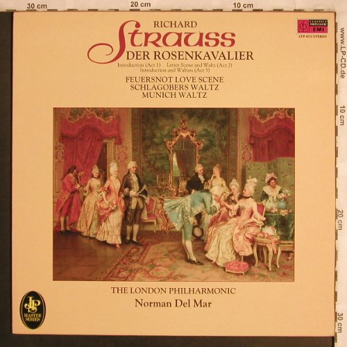 Strauss,Richard: Der Rosenkavalier,Feuersnot..., Classics for Pleasure(CFP 4552), UK, 1979 - LP - L8066 - 6,00 Euro