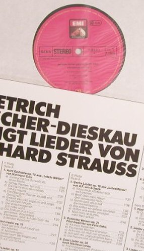 Fischer-Dieskau,Dietrich: singt Lieder v.Richard Strauss, Box, EMI(F669.651/59), D, Ri,  - 9LP - L8094 - 40,00 Euro