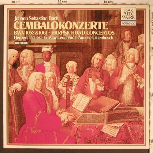 Bach,Johann Sebastian: Cembalo Konzerte,1052 & 1061, Telefunken Reference(6.42488 AQ), D, 1983 - LP - L8112 - 6,00 Euro