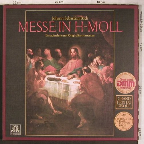 Bach,Johann Sebastian: Messe In H-Moll, Box, Ri, Telefunken(6-35019 FK), D,  - 3LP - L8127 - 12,50 Euro
