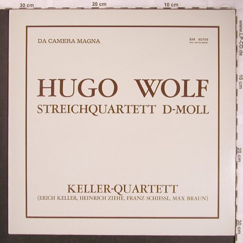 Wolf,Hugo: Streichquartett D-Moll, Da Camera Magna(SM 92 709), D,  - LP - L8145 - 7,50 Euro