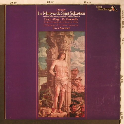 Debussy,Claude: Le Martyre de Saint Sebastien, Ace of Diamonds(SDD 314), UK, 1972 - LP - L8146 - 6,00 Euro