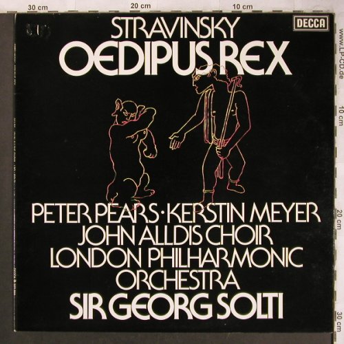 Strawinsky,Igor: Oedipus Rex, m-/vg+, Decca(SET 616), UK, 1977 - LP - L8148 - 7,50 Euro