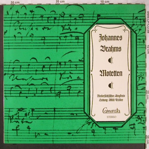 Brahms,Johannes: Motetten, vg+/m-, Camerata(CMS 30022 LPM), D, 1966 - LP - L8154 - 5,00 Euro