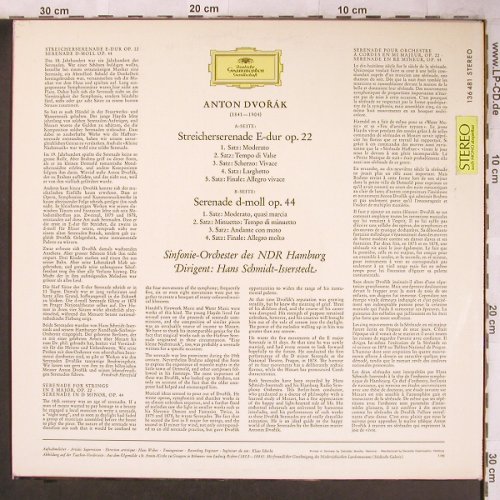 Dvorak,Antonin: Streicherserenade op.22, op.44, D.Gr.(SLPEM 136 481), D, 1966 - LP - L8168 - 12,50 Euro