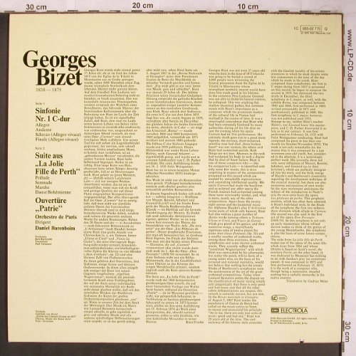 Bizet,Georges: Sinfonie Nr.1 C-Dur, EMI(065-02 770 Q), D, co, 1976 - LPQ - L8180 - 6,00 Euro