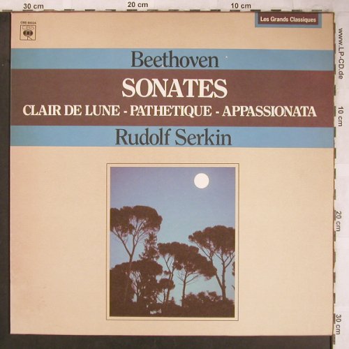 Beethoven,Ludwig van: Sonates pour Piano,Clair de lune..., CBS(CBS 60024), NL, 1983 - LP - L8204 - 6,00 Euro