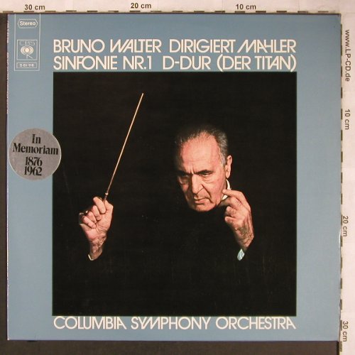 Mahler,Gustav: Sinfonie Nr.1 D-Dur Der Titan, CBS(S 61 116), D,  - LP - L8222 - 6,00 Euro