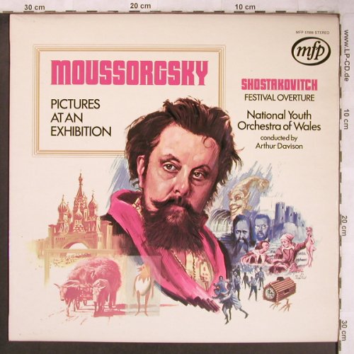 Mussorgsky,Modest / Shostakovitch: Pictures At An Exhibition/Festiv.Ov, MFP(MFP 57009), UK,vg+/m-, 1973 - LP - L8224 - 5,00 Euro