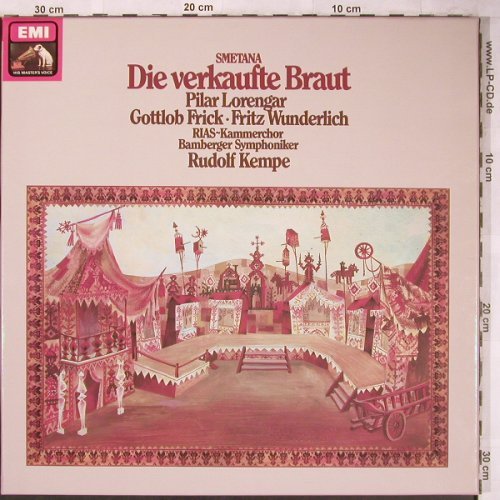 Smetana,Friedrich: Die Verkaufte Braut, Box, Ri, EMI(149-30 967/69), D, 1963 - 3LP - L8237 - 14,00 Euro
