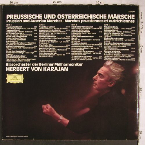 V.A.Märsche: Preussische und Österreichische..., Deutsche Gramophon(2721 077), D, Foc, 1974 - 2LP - L8244 - 7,50 Euro