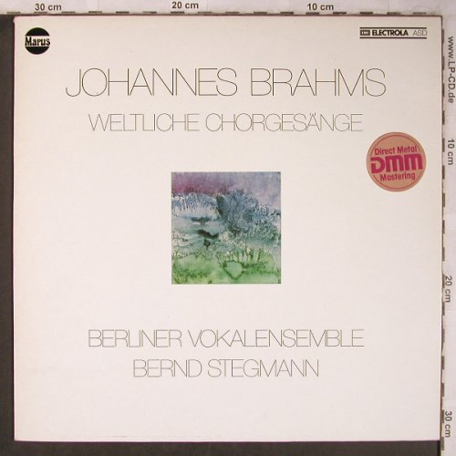 Brahms,Johannes: Weltliche Chorgesänge, Marus/EMI ASD(308 330 D), D, 1983 - LP - L8277 - 6,00 Euro