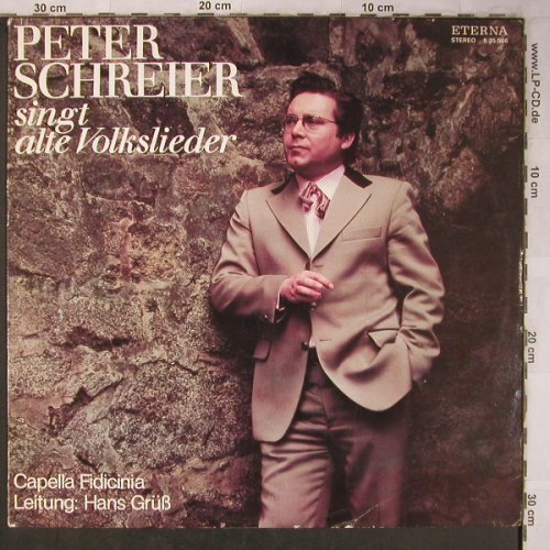 Schreier,Peter: singt alte Volkslieder, m-/vg+, Eterna(8 35 066), DDR, 1978 - LP - L8301 - 6,00 Euro