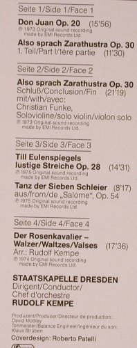 Strauss,Richard: Also Sprach Zarathustra,Don Juan.., EMI(1545603), D, Ri,  - 2LP - L8305 - 9,00 Euro