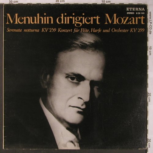Mozart,Wolfgang Amadeus: Serenata Notturna KV 239, KV 229, Eterna(8 26 186), DDR, 1973 - LP - L8318 - 7,50 Euro