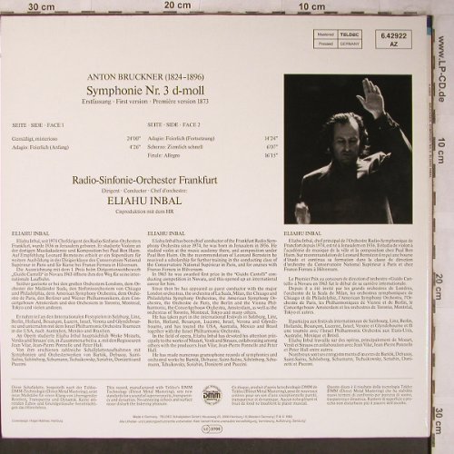 Bruckner,Anton: Sinfonie Nr.3(Erstfassung),Foc, Teldec(6.42922 AZ), D, 1983 - LP - L8327 - 6,00 Euro