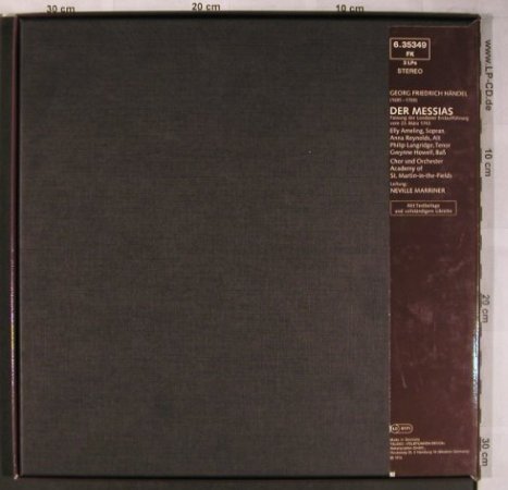 Händel,Georg Friedrich: Der Messias, Box, Decca(6.35349 FK), D, Ri, 1976 - 3LP - L8339 - 14,00 Euro
