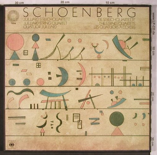 Schoenberg,Arnold: Die Streichquartette, Box, CBS(79304), NL, 1977 - 3LP - L8360 - 15,00 Euro