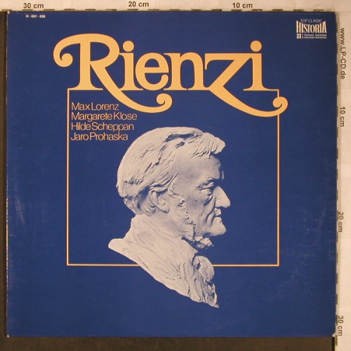 Wagner,Richard: Rienzi, Foc, hist.rec., Historia(H-657-658), D,  - 2LP - L8362 - 7,50 Euro