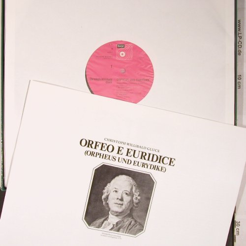 Gluck,Christoph Willibald: Orfeo e Euridice,(ital.) Box, BASF(30221 40-7), D, 1975 - 3LP - L8370 - 15,00 Euro