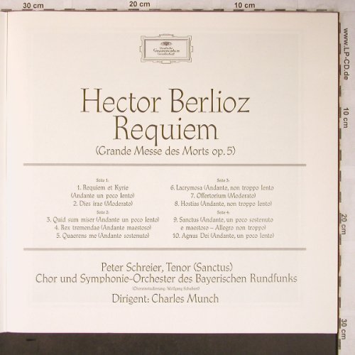 Berlioz,Hector: Requiem op.5 , Box, stol, D.Gr.Musterplatte(2707 032), D, 1968 - 2LP - L8374 - 17,50 Euro