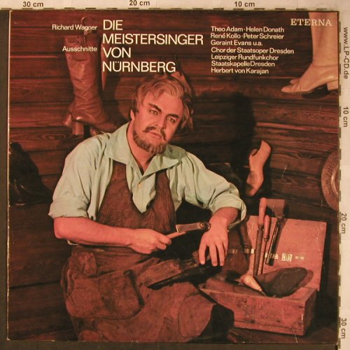 Wagner,Richard: Die Meistersinger v.Nürnberg-Aussch, Eterna(8 26 192), DDR, 1975 - LP - L8417 - 6,00 Euro