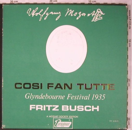 Mozart,Wolfgang Amadeus: Cosi Fan Tutte, Box, m-/vg-, Turnabout Vox(TV 4120-22), US,  - 3LP - L8429 - 12,50 Euro