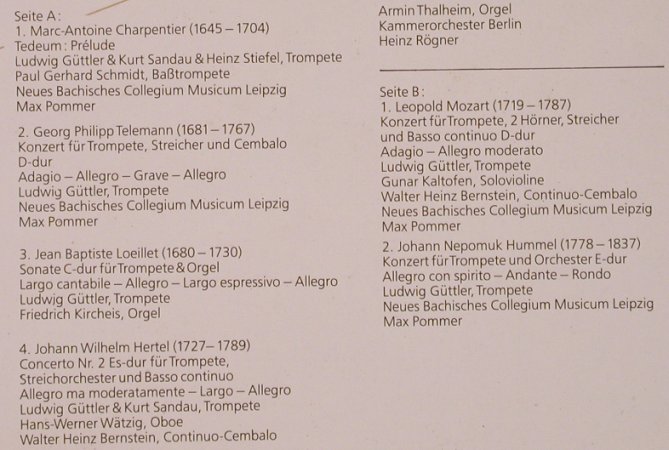 Güttler,Ludwig: Auslese 86,Trompetenkonzerte,m-/vg+, Capriccio(G 86), D, Foc, 1986 - LP - L8440 - 9,00 Euro