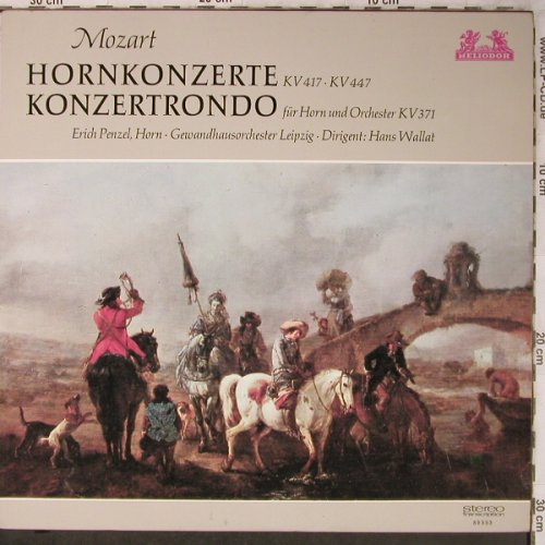 Mozart,Wolfgang Amadeus: Hornkonzerte/Konzertrondo, Heliodor(89 553), D, 1966 - LP - L8457 - 7,50 Euro