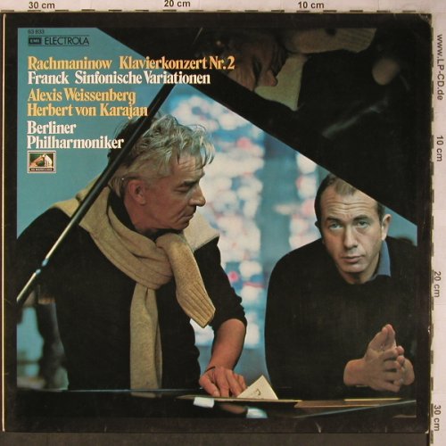 Rachmaninoff,Sergei / Franck: Klavierkonzert Nr.2/SinfonischeVari, EMI Electrola(63883), D, DSC,  - LP - L8466 - 7,50 Euro