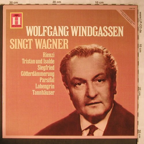 Windgassen,Wolfgang: singt Wagner, rec. 1953u.1956, Historia(2548 156), D,  - LP - L8473 - 6,00 Euro