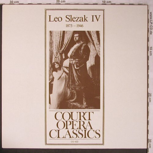 Slezak,Leo: IV, Court Opera Classics(CO 422), A,  - LP - L8475 - 6,00 Euro