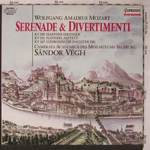 Mozart,Wolfgang Amadeus: Serenade&Divertimenti,KV250,251,247, Capriccio(47 411 4), D, Foc, 1980 - 2LP - L8495 - 7,50 Euro
