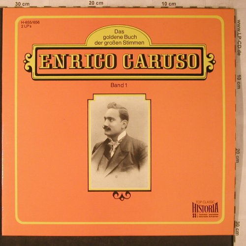 Caruso,Enrico: Das goldene Buch d.gr.Stimmen Nr.1, Historia(H-655/656), D, Foc,  - 2LP - L8500 - 9,00 Euro