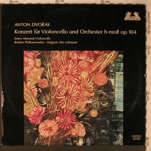 Dvorak,Antonin: Konzert für Violoncello and Orch., Heliodor(89 520), D, vg+/vg+, 1965 - LP - L8513 - 5,00 Euro